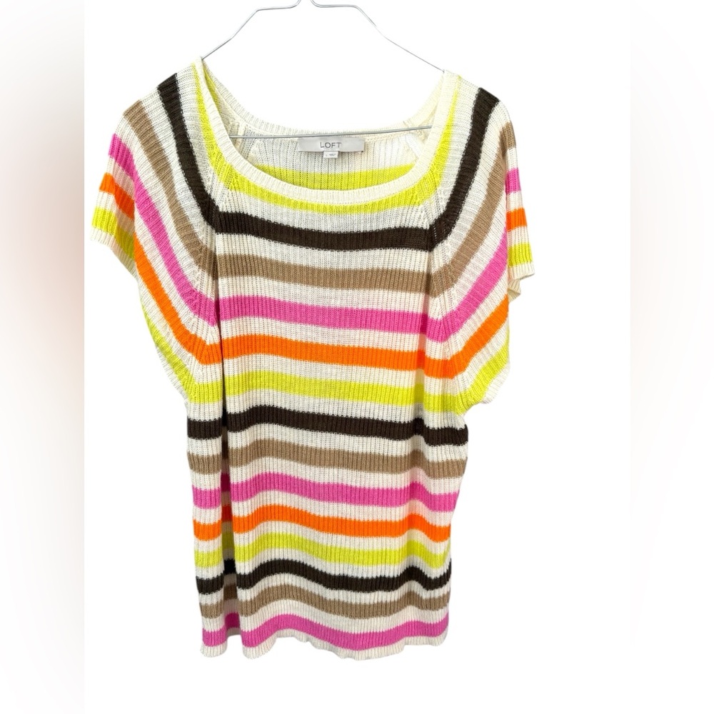 LOFT Women’s Wedge Sweater Tee-Size Large